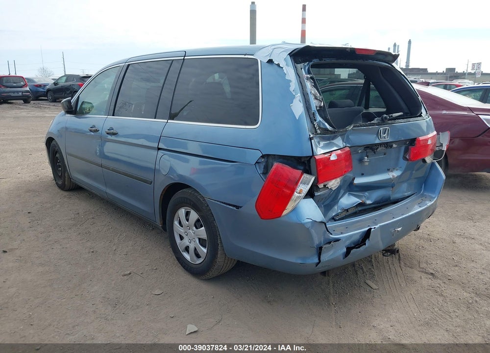 2009 HONDA ODYSSEY LX VIN: 5FNRL38279B028169