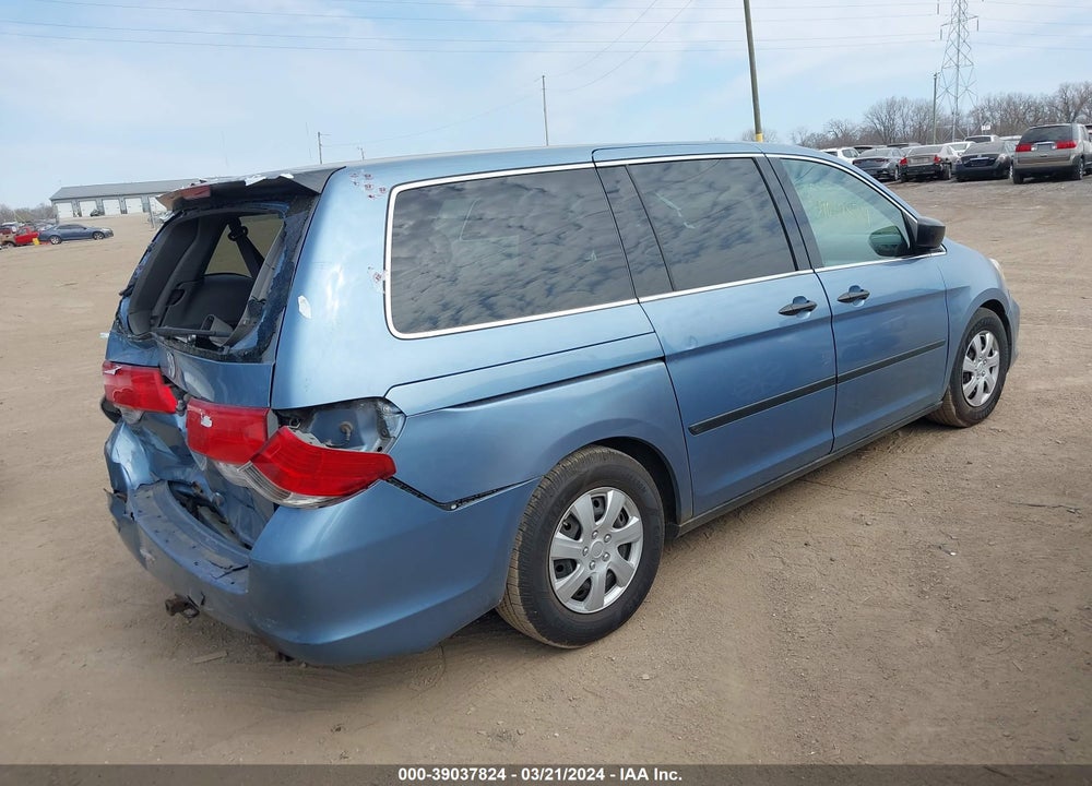2009 HONDA ODYSSEY LX VIN: 5FNRL38279B028169