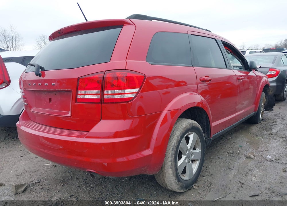 2016 DODGE JOURNEY SE VIN: 3C4PDCAB8GT225901