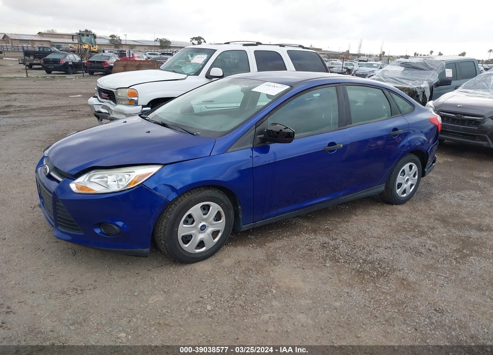 2012 FORD FOCUS S VIN: 1FAHP3E24CL366904