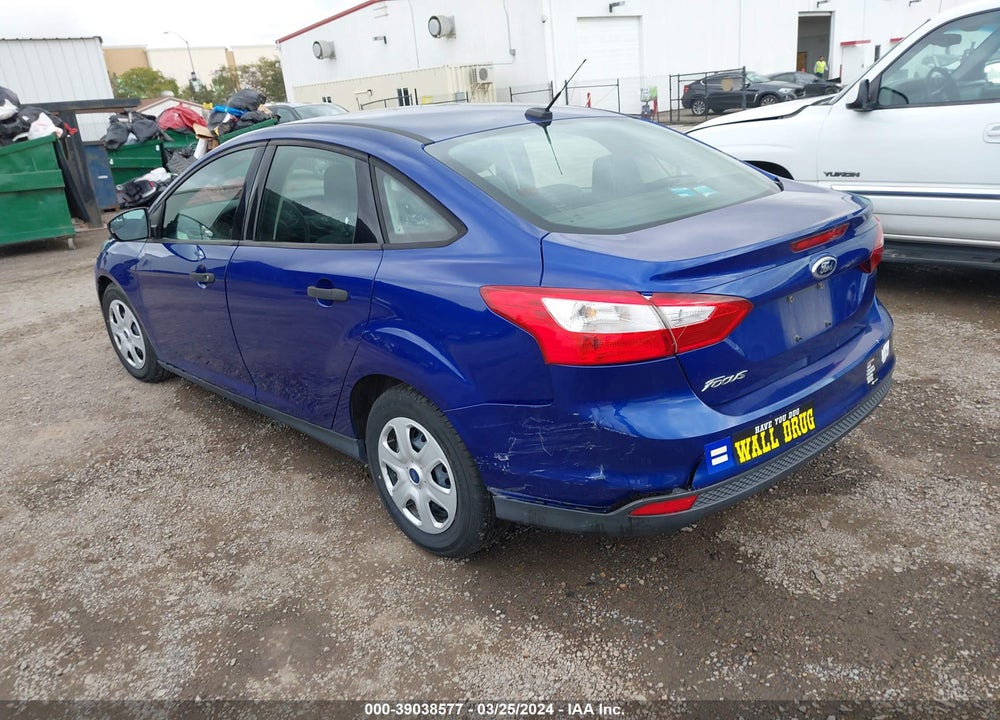 2012 FORD FOCUS S VIN: 1FAHP3E24CL366904