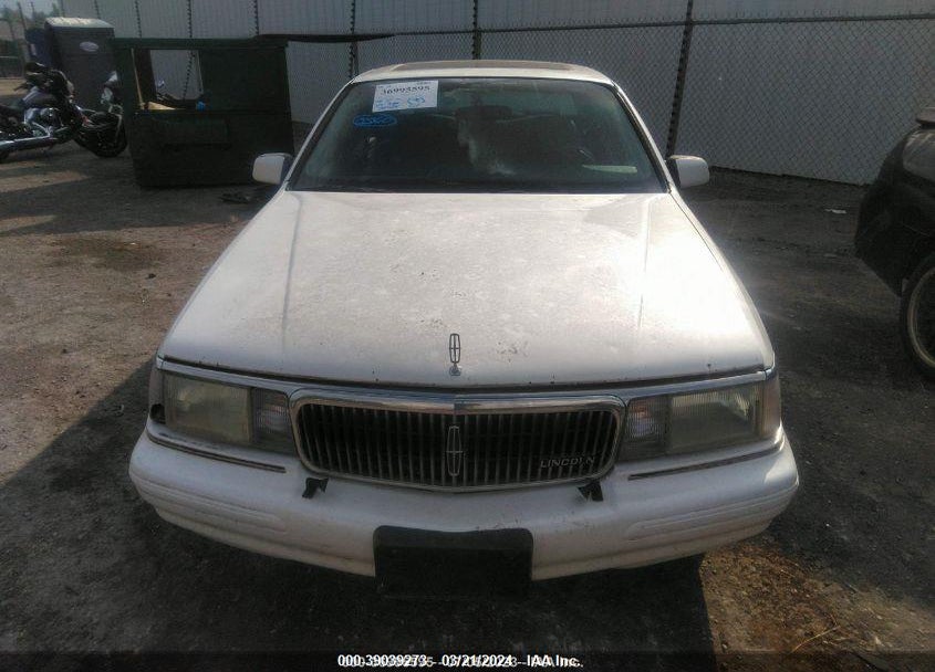 1994 LINCOLN CONTINENTAL SIGNATURE VIN: 1LNLM9840RY768844