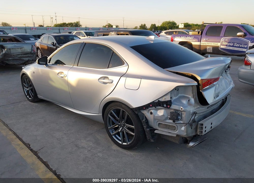 2018 LEXUS IS 300 VIN: JTHBA1D23J5074846