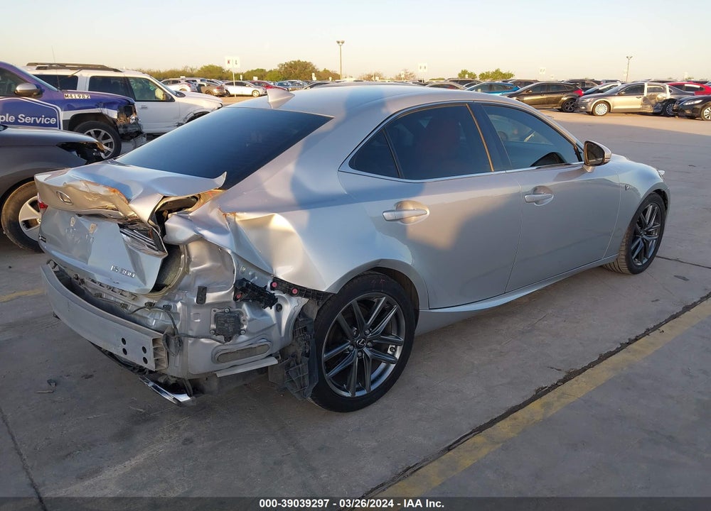 2018 LEXUS IS 300 VIN: JTHBA1D23J5074846
