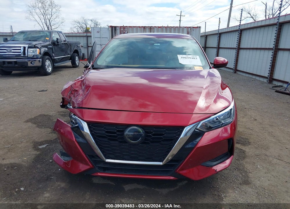 2022 NISSAN SENTRA SV XTRONIC CVT VIN: 3N1AB8CV4NY312200