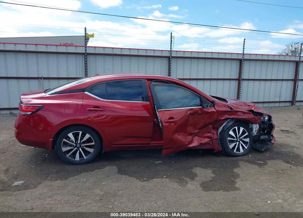 2022 NISSAN SENTRA SV XTRONIC CVT VIN: 3N1AB8CV4NY312200