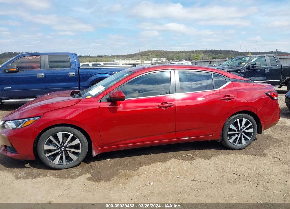 2022 NISSAN SENTRA SV XTRONIC CVT VIN: 3N1AB8CV4NY312200