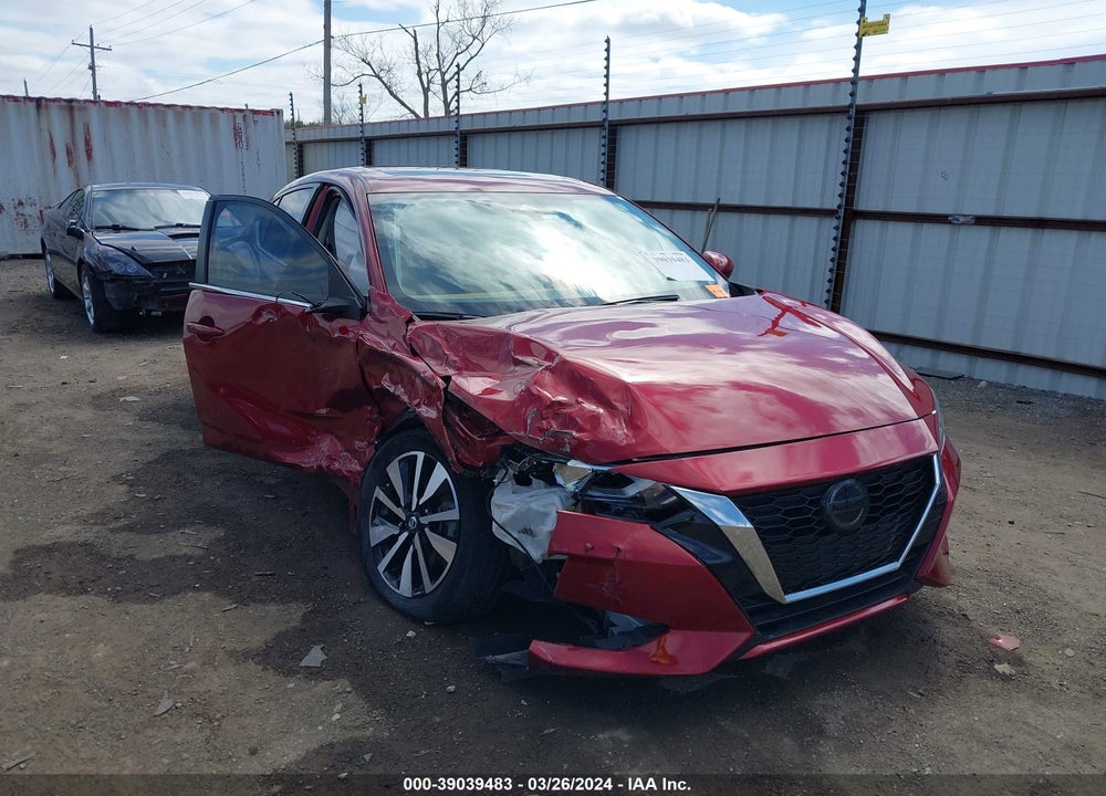 2022 NISSAN SENTRA SV XTRONIC CVT VIN: 3N1AB8CV4NY312200