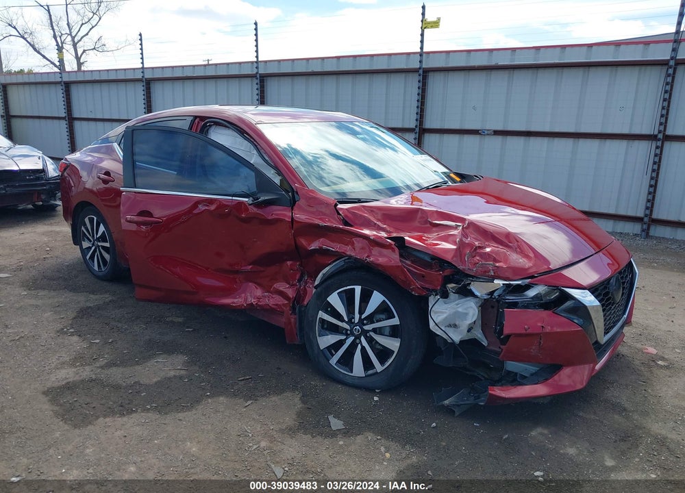 2022 NISSAN SENTRA SV XTRONIC CVT VIN: 3N1AB8CV4NY312200