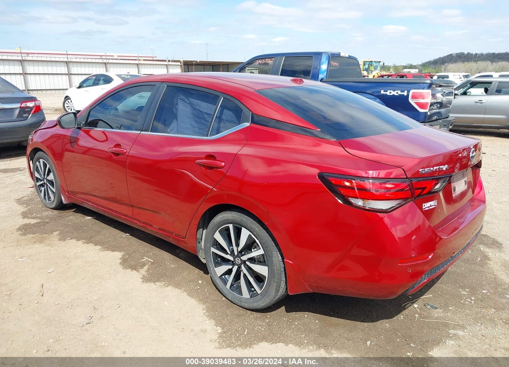 2022 NISSAN SENTRA SV XTRONIC CVT VIN: 3N1AB8CV4NY312200