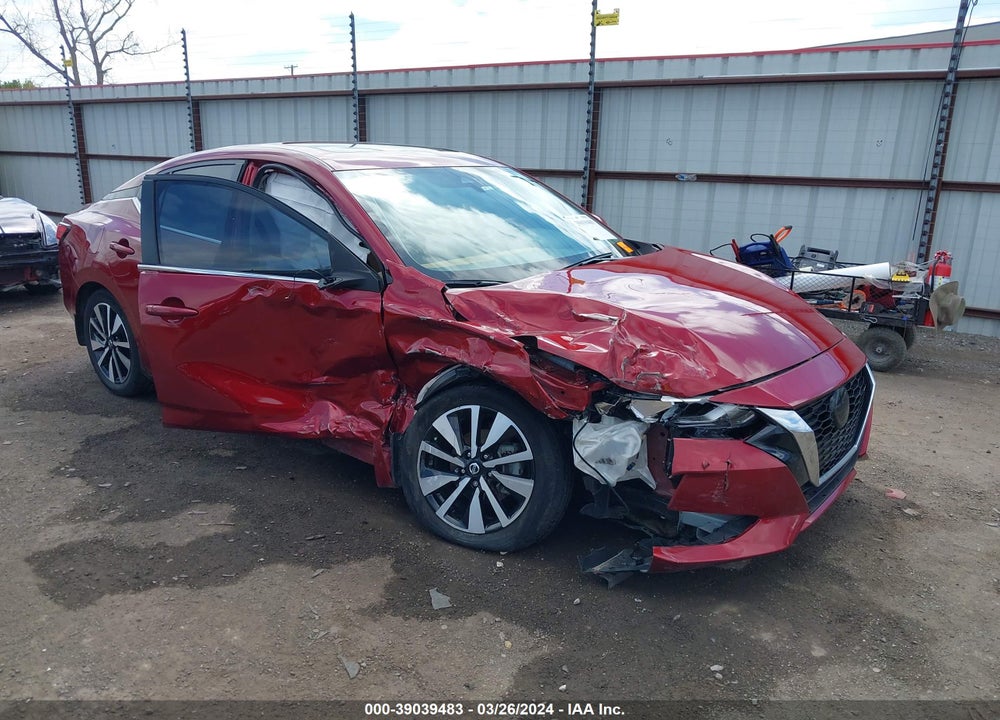 2022 NISSAN SENTRA SV XTRONIC CVT VIN: 3N1AB8CV4NY312200