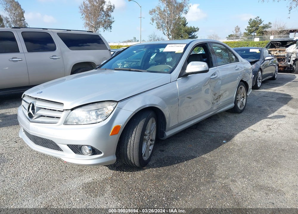 2008 MERCEDES-BENZ C 350 SPORT VIN: WDDGF56X48F052406