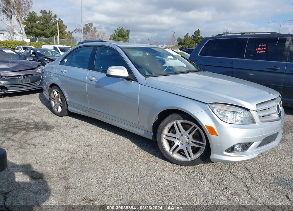 2008 MERCEDES-BENZ C 350 SPORT VIN: WDDGF56X48F052406