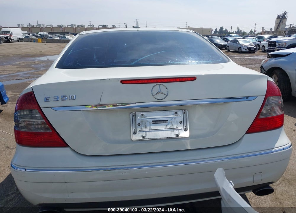 2009 MERCEDES-BENZ E 350 VIN: WDBUF56X39B429795