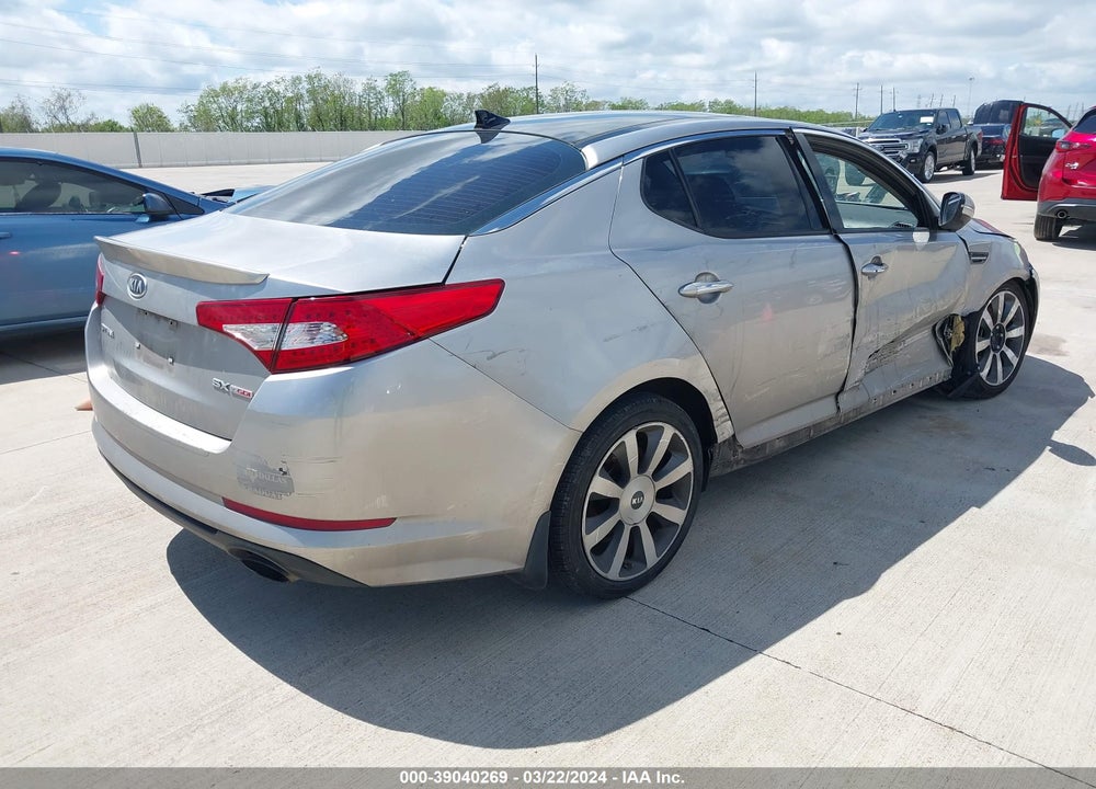 2012 KIA OPTIMA SX VIN: 5XXGR4A64CG045492