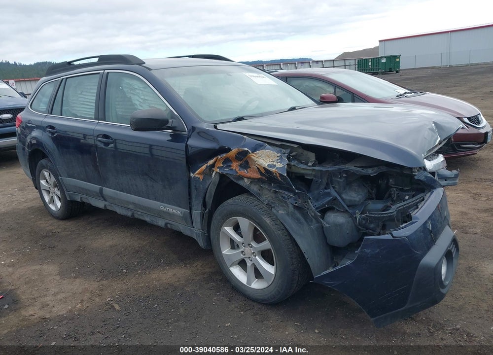 2014 SUBARU OUTBACK 2.5I VIN: 4S4BRBAC4E3210119
