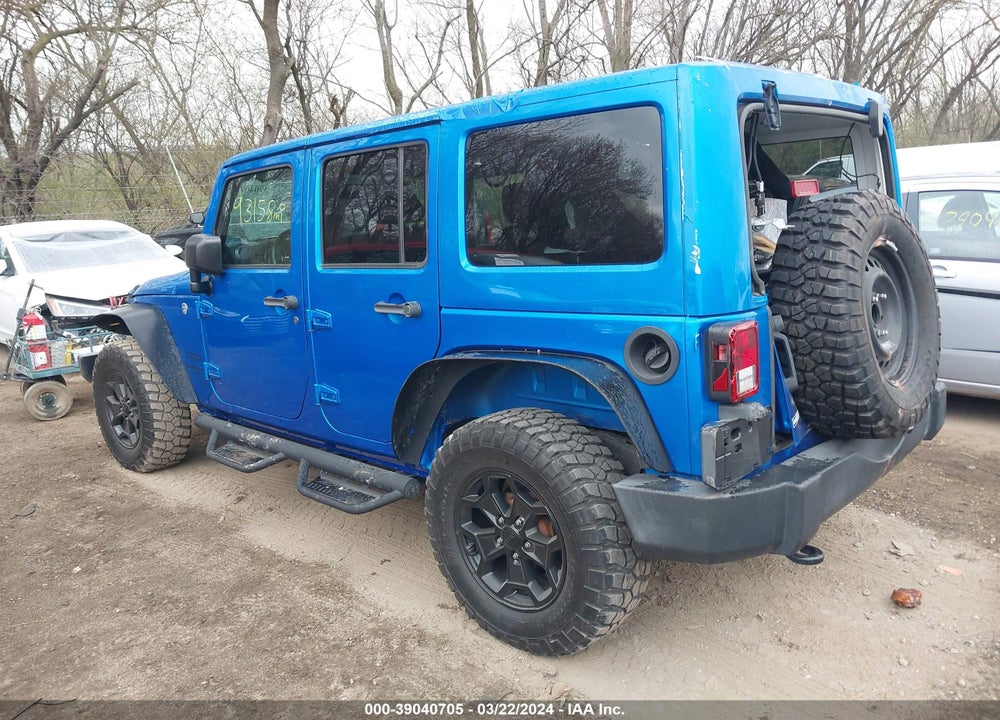 2016 JEEP WRANGLER UNLIMITED SPORT VIN: 1C4BJWDG7GL136229