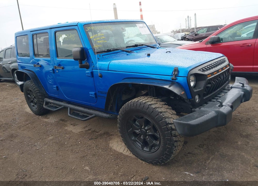 2016 JEEP WRANGLER UNLIMITED SPORT VIN: 1C4BJWDG7GL136229