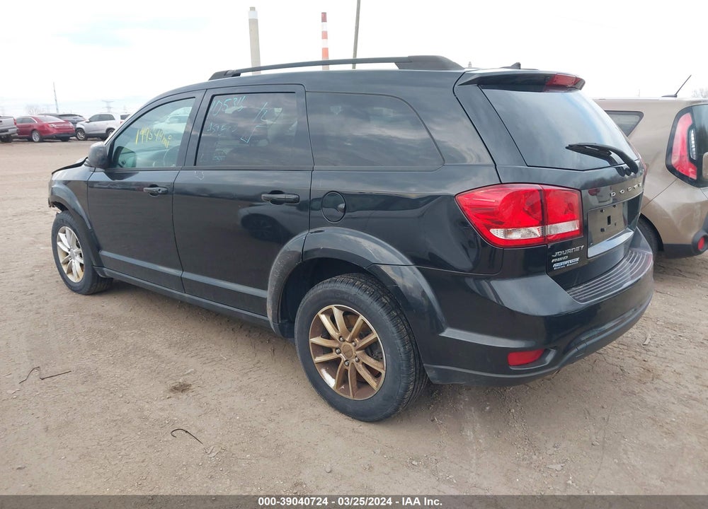 2013 DODGE JOURNEY SXT VIN: 3C4PDDBG2DT532766