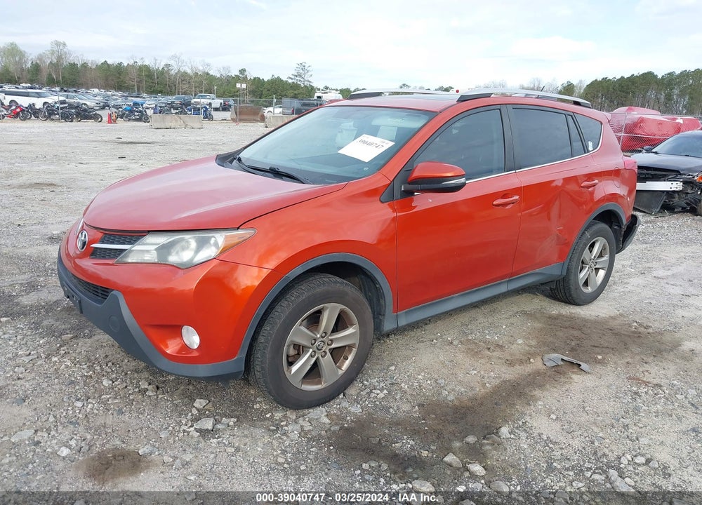 2015 TOYOTA RAV4 XLE VIN: 2T3WFREV3FW227219