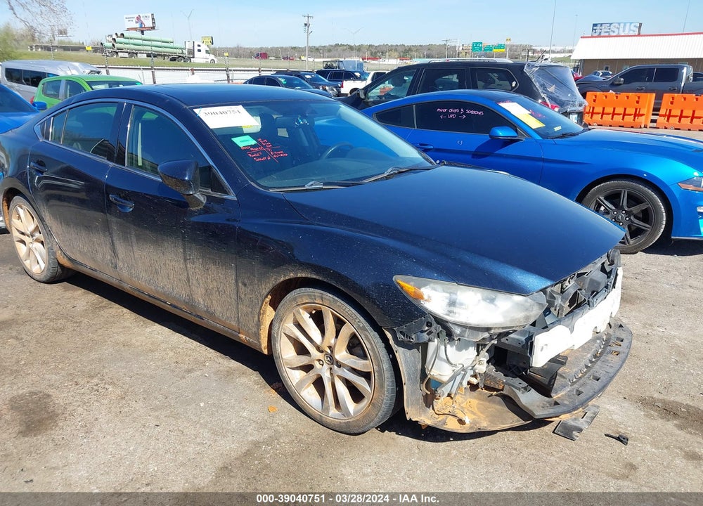 2015 MAZDA 6 TOURING VIN: JM1GJ1V51F1209904
