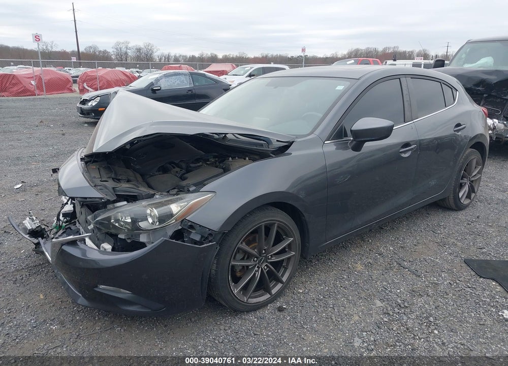 2014 MAZDA 3 I GRAND TOURING VIN: JM1BM1M78E1192487