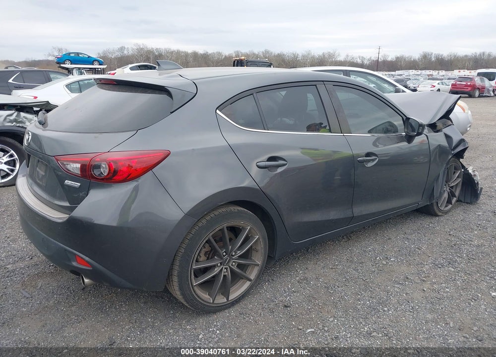 2014 MAZDA 3 I GRAND TOURING VIN: JM1BM1M78E1192487