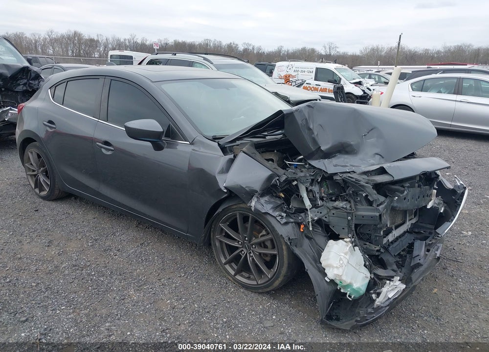2014 MAZDA 3 I GRAND TOURING VIN: JM1BM1M78E1192487