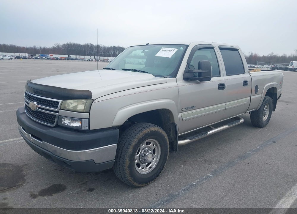 2006 CHEVROLET SILVERADO 2500HD LT1 VIN: 1GCHK23U76F111237