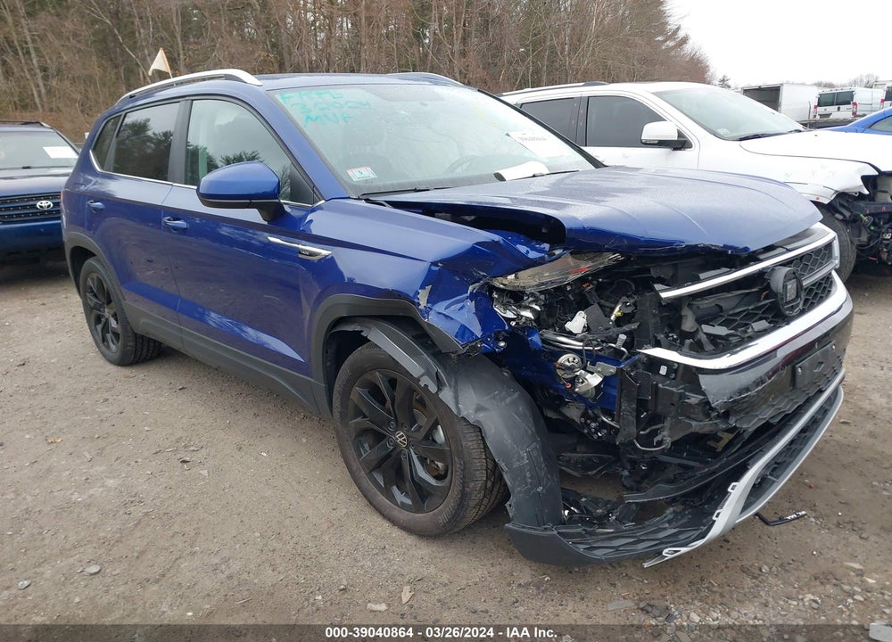 2022 VOLKSWAGEN TAOS 1.5T SE VIN: 3VVLX7B26NM099025