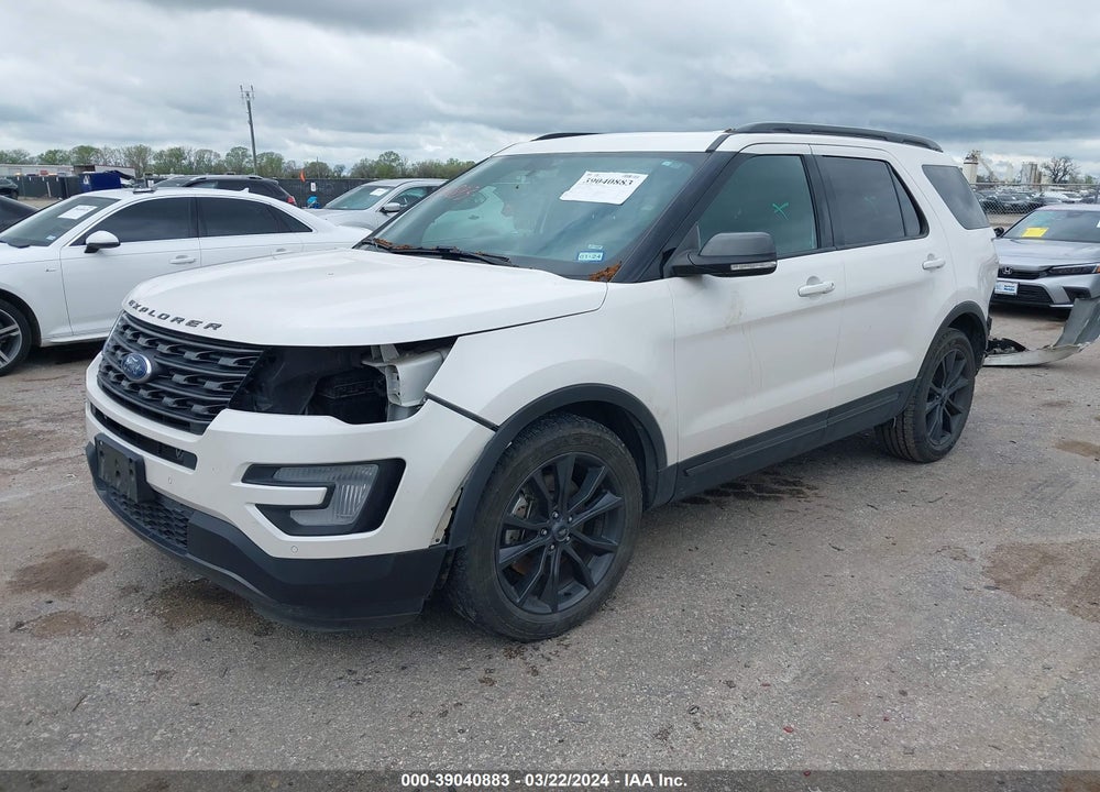 2017 FORD EXPLORER XLT VIN: 1FM5K7D83HGE23081