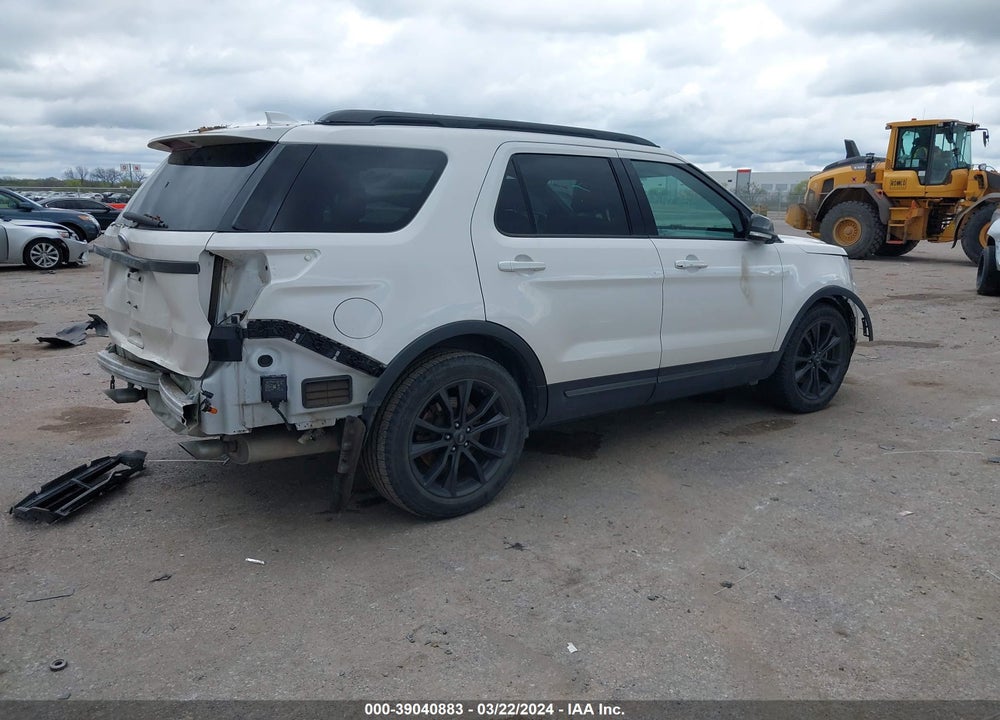2017 FORD EXPLORER XLT VIN: 1FM5K7D83HGE23081