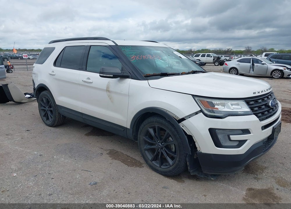 2017 FORD EXPLORER XLT VIN: 1FM5K7D83HGE23081