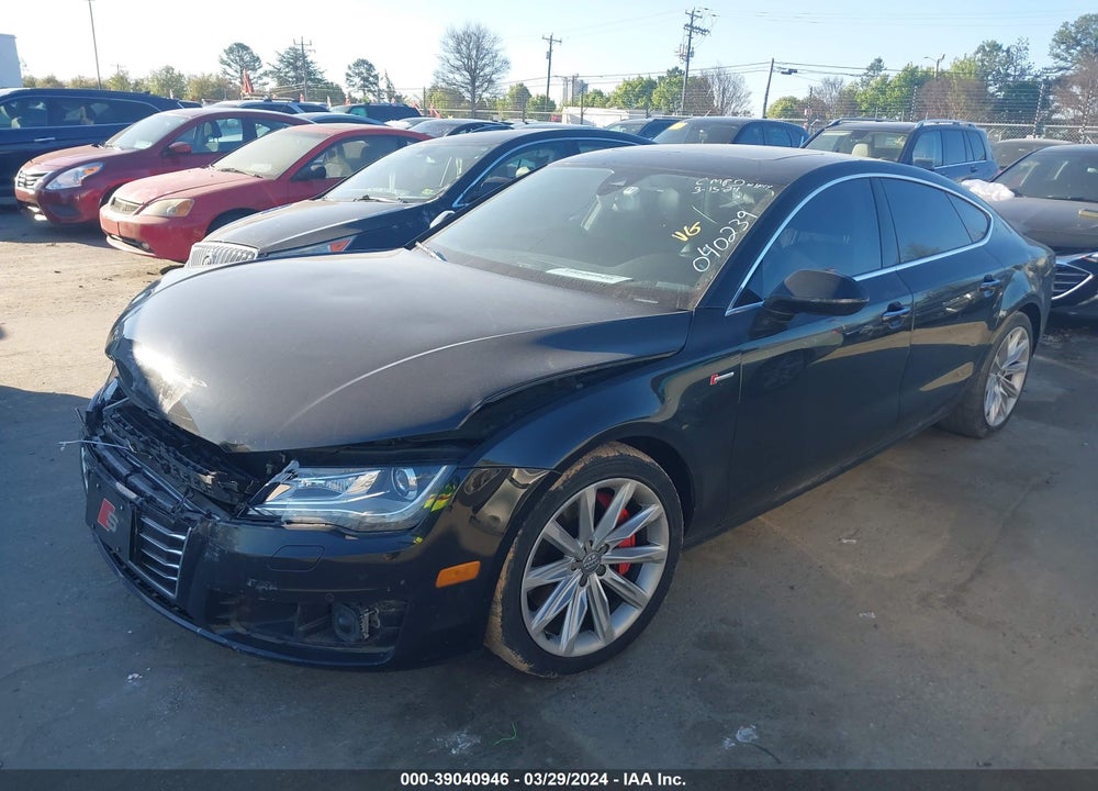 2014 AUDI A7 3.0T PREMIUM PLUS VIN: WAUWGAFC7EN040239