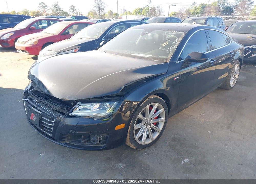2014 AUDI A7 3.0T PREMIUM PLUS VIN: WAUWGAFC7EN040239