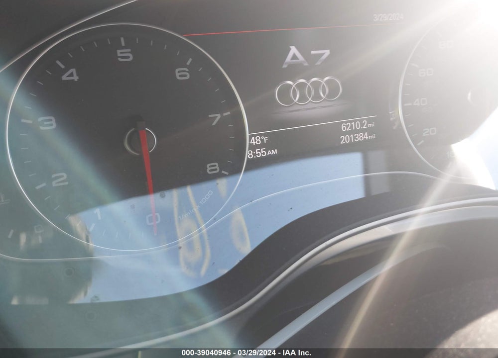 2014 AUDI A7 3.0T PREMIUM PLUS VIN: WAUWGAFC7EN040239