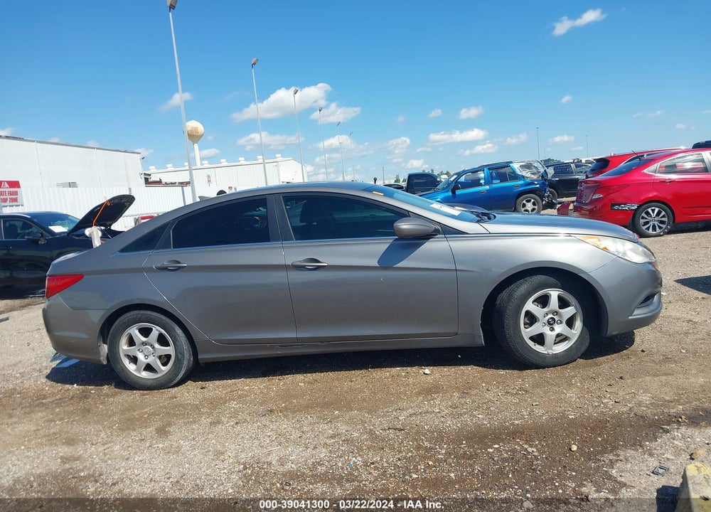 2012 HYUNDAI SONATA GLS VIN: 5NPEB4AC4CH478297