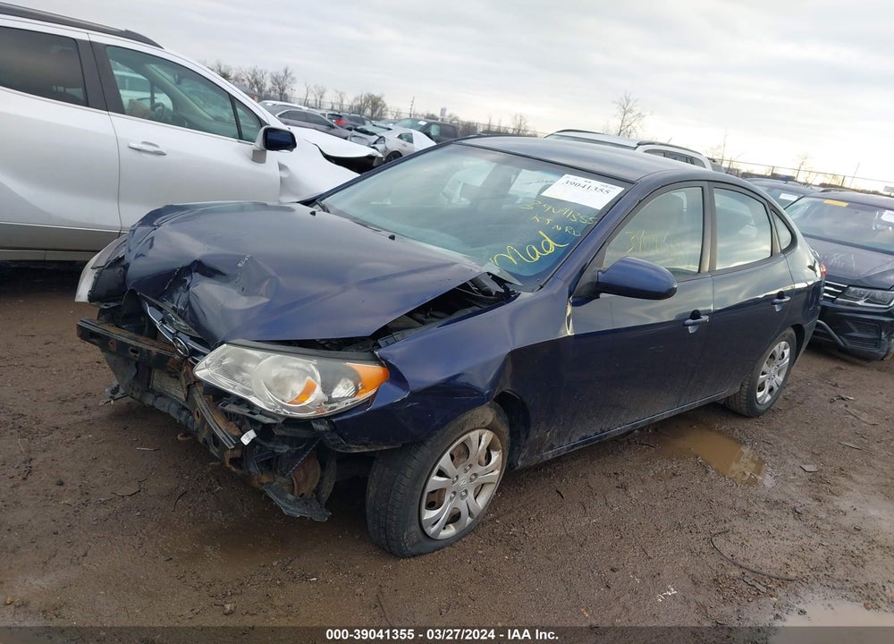 2010 HYUNDAI ELANTRA GLS VIN: KMHDU4AD9AU144473