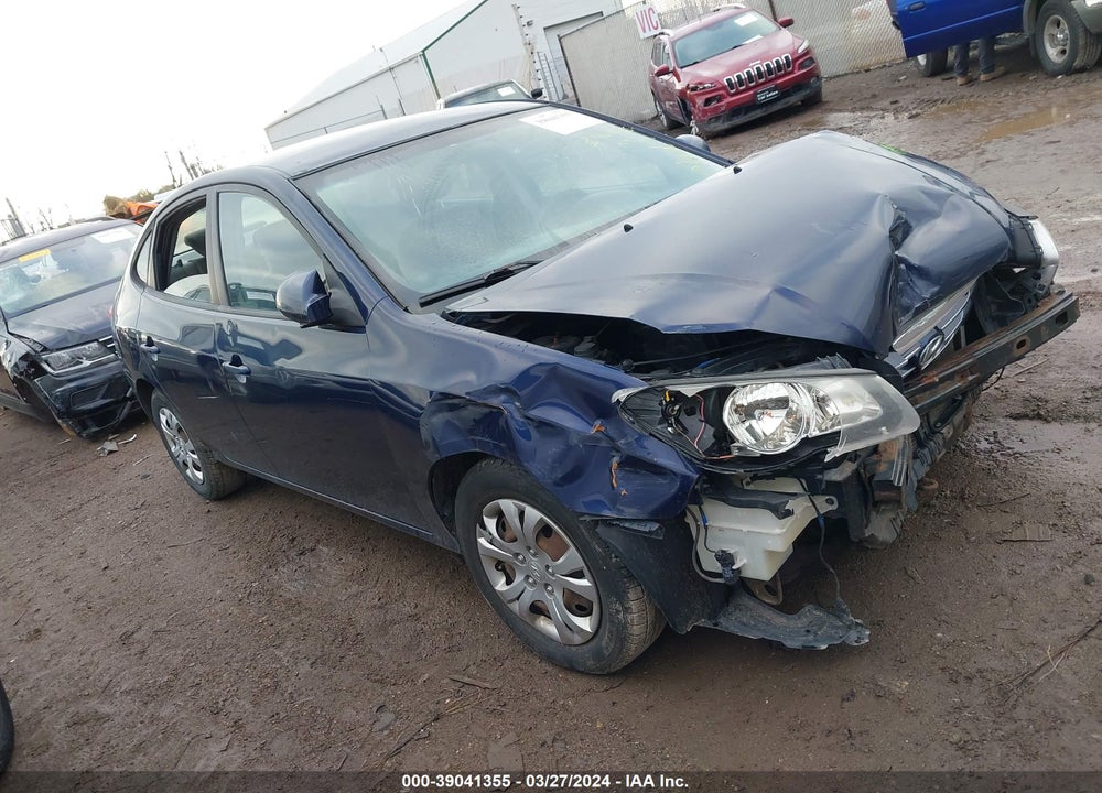 2010 HYUNDAI ELANTRA GLS VIN: KMHDU4AD9AU144473