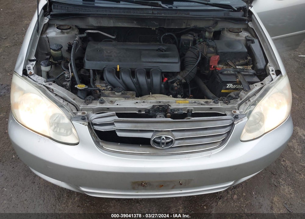 2003 TOYOTA COROLLA LE VIN: JTDBR32E130025809
