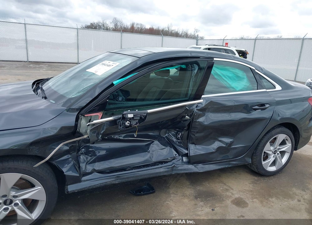 2022 AUDI A3 PREMIUM 40 TFSI QUATTRO S TRONIC VIN: WAUGUDGYXNA062333