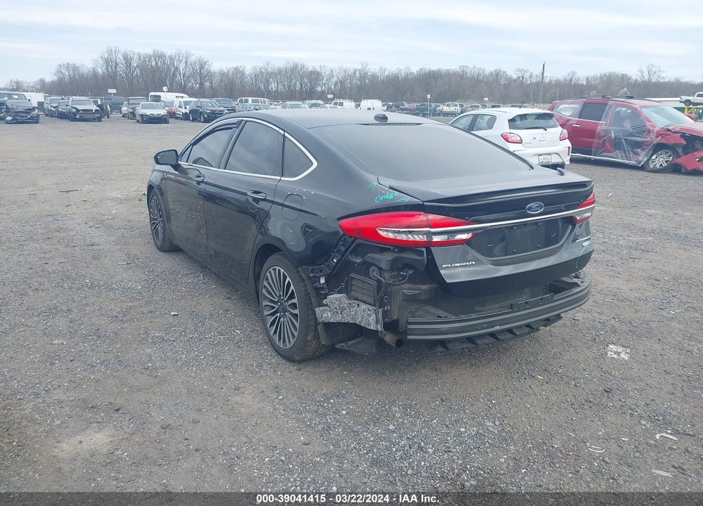 2018 FORD FUSION TITANIUM VIN: 3FA6P0D91JR219748