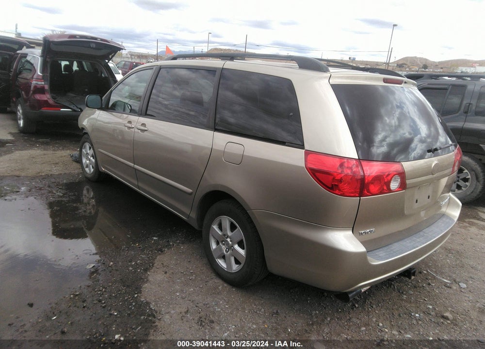 2008 TOYOTA SIENNA LE VIN: 5TDZK23C58S135650