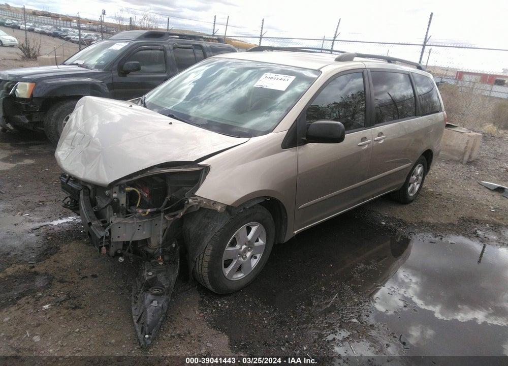 2008 TOYOTA SIENNA LE VIN: 5TDZK23C58S135650