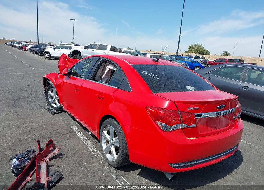 2014 CHEVROLET CRUZE 2LT MANUAL VIN: 1G1PF5SB6E7255350