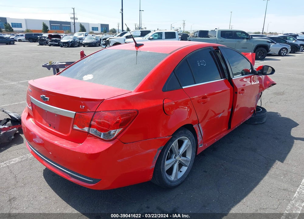 2014 CHEVROLET CRUZE 2LT MANUAL VIN: 1G1PF5SB6E7255350