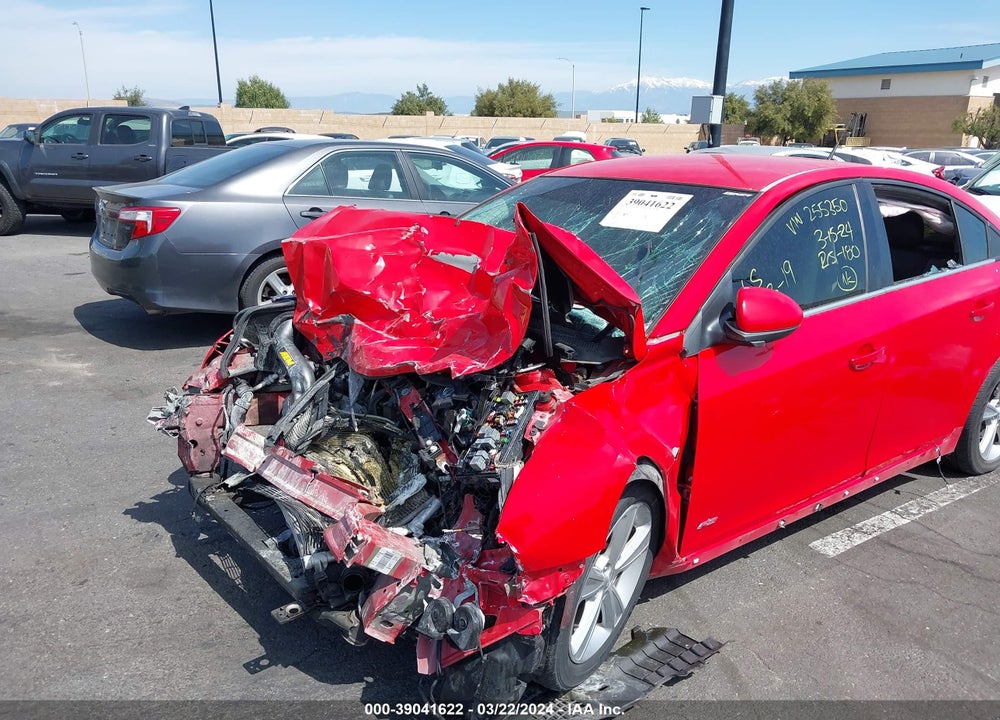 2014 CHEVROLET CRUZE 2LT MANUAL VIN: 1G1PF5SB6E7255350
