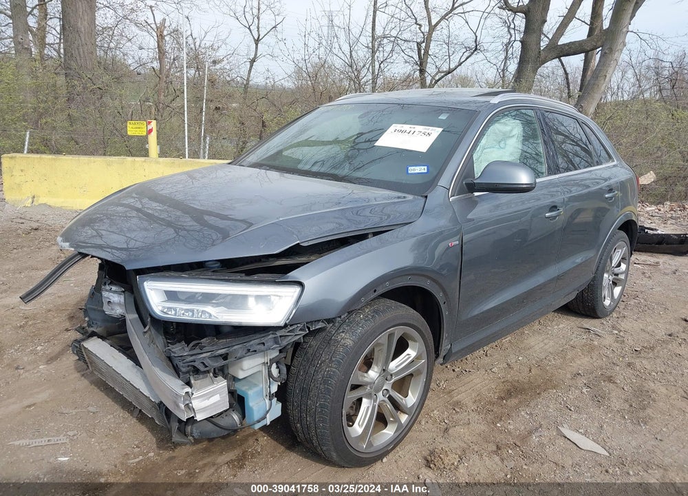 2017 AUDI Q3 2.0T PREMIUM VIN: WA1GCCFS5HR003803