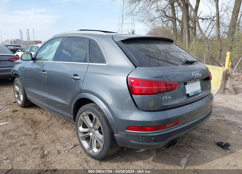 2017 AUDI Q3 2.0T PREMIUM VIN: WA1GCCFS5HR003803