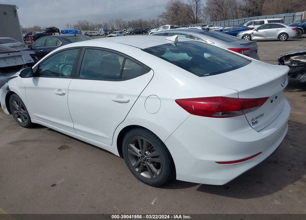 2018 HYUNDAI ELANTRA SEL VIN: 5NPD84LF3JH269065